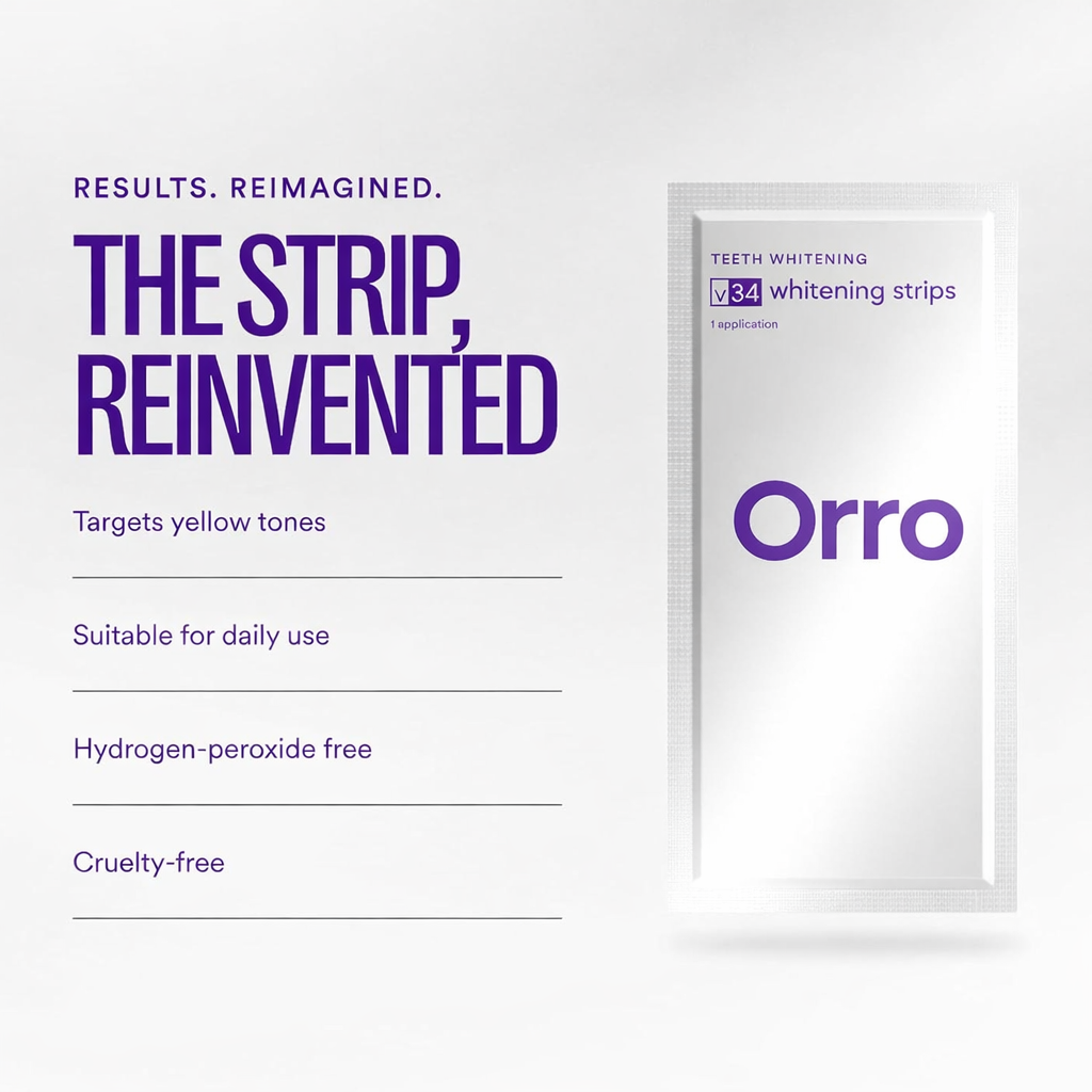 Purple Teeth Whitening Strips