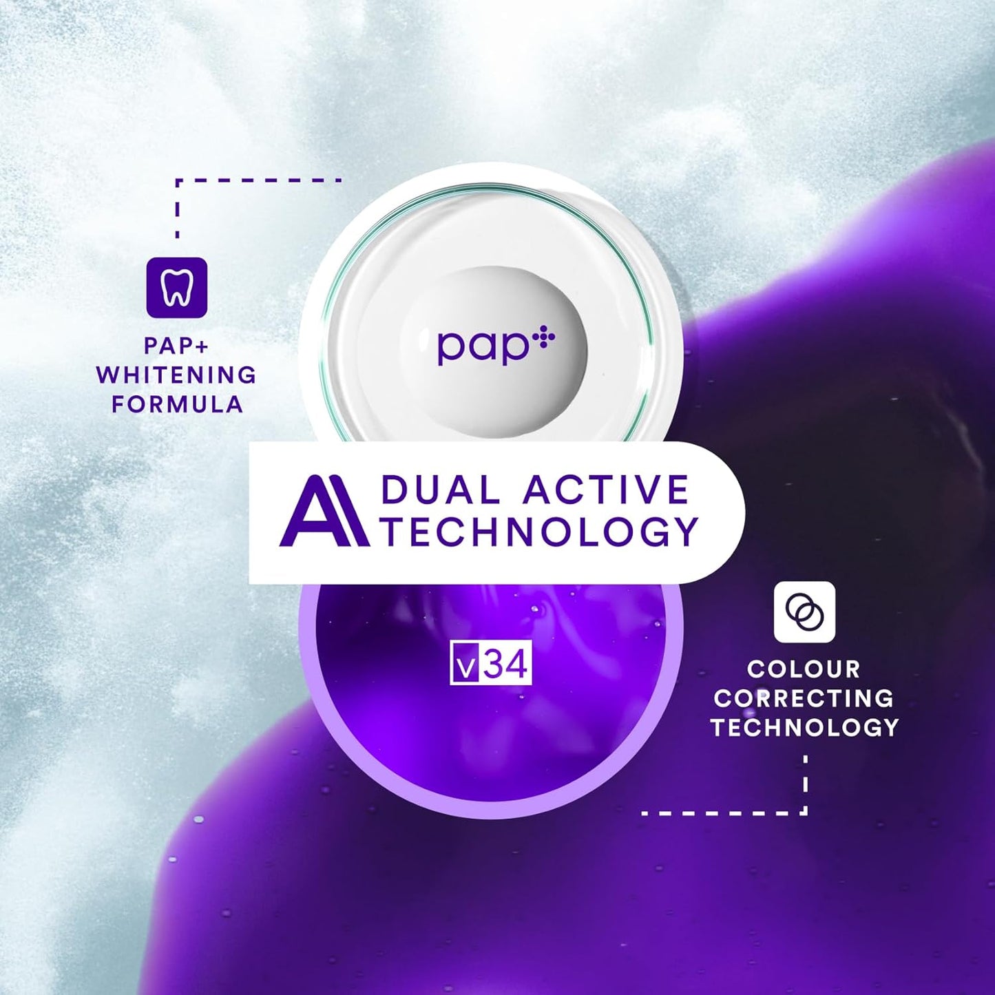 Purple Teeth Whitening Strips