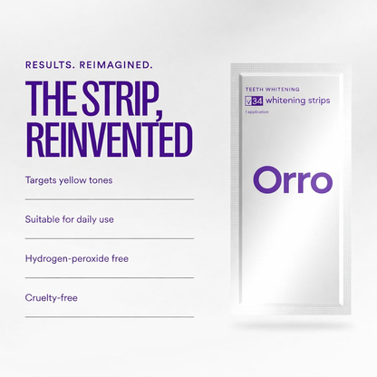 Purple Teeth Whitening Strips